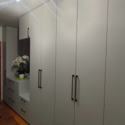 MEBLEW - Szafa długi korytarz Egger U 763 U201 Szary