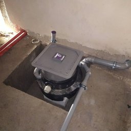 Mini przepompownia ścieków.