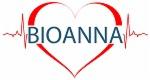 Logo firmy BIOANNA w kształcie czerwonego serca z białym tłem, z linią EKG w górnej części i napisem BIOANNA pośrodku.