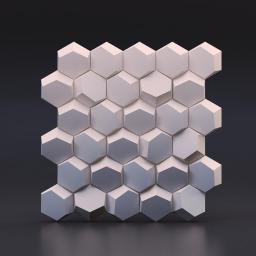 Panel 3D Hexago