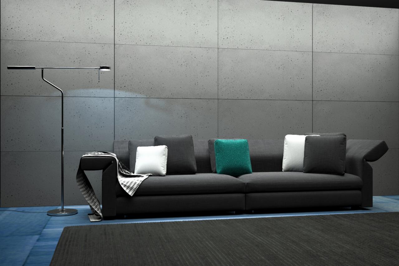 Płyty imitujące beton architektoniczny 120x60 cm