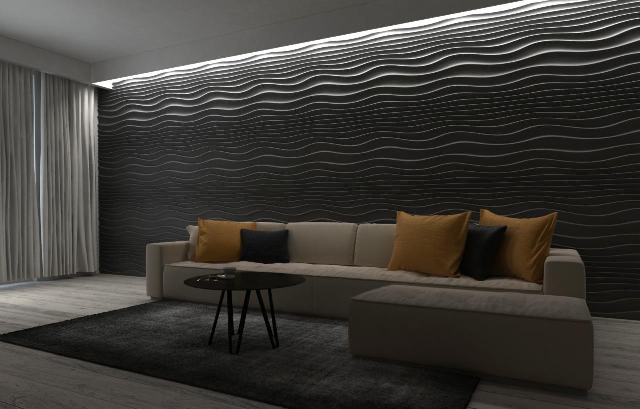 Panel 3D Wave