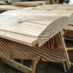 Deska elewacyjna, wzór Imitacja bala