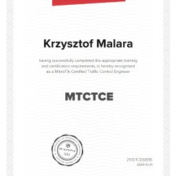 MikroTik Certified Traffic Control Engineer
