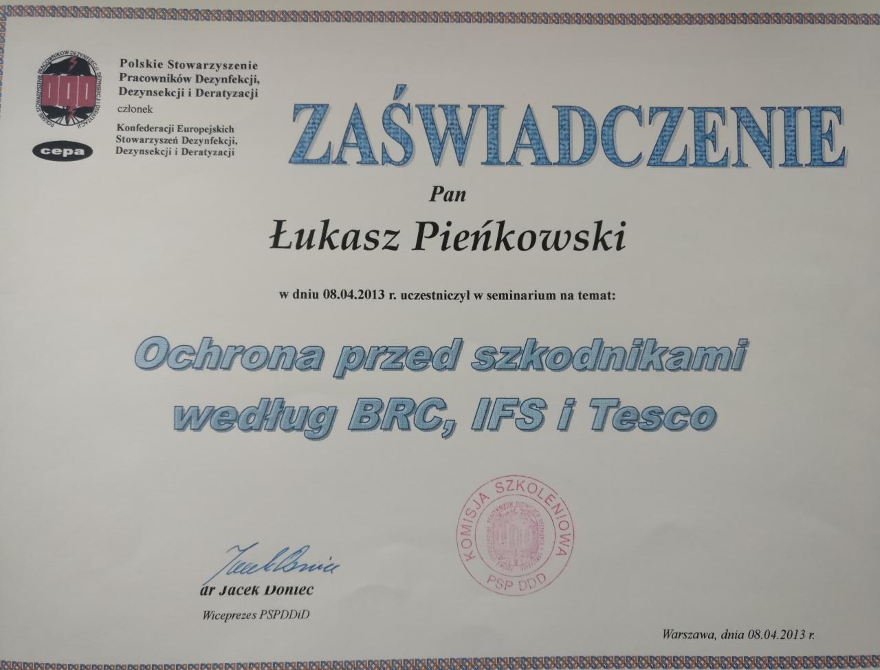 gwarancja jakości wykonywanych usług