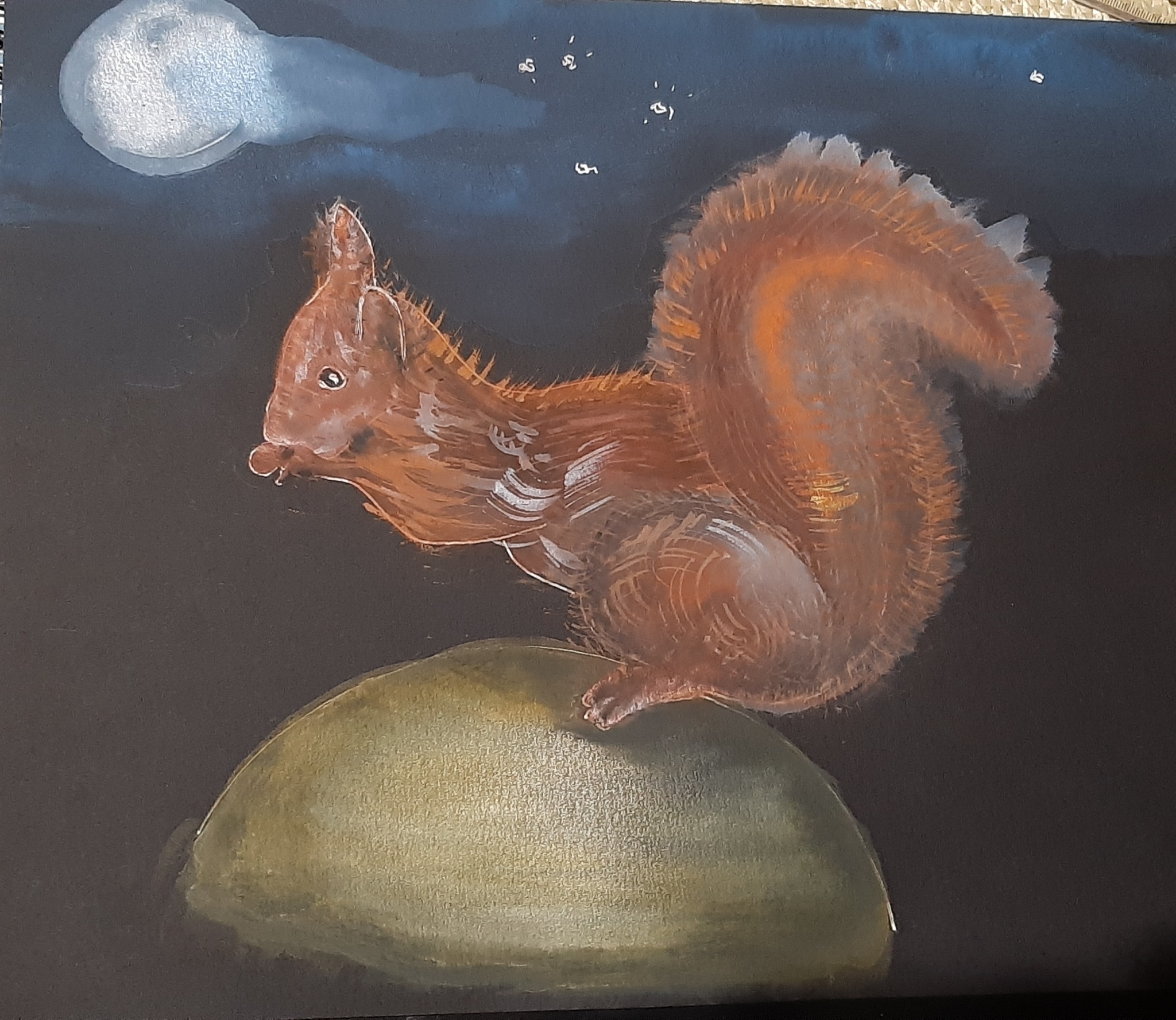 Format 20x30. Akwarela