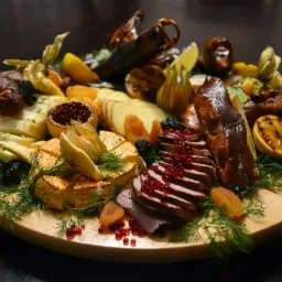 Deska wędzonych wyrobów