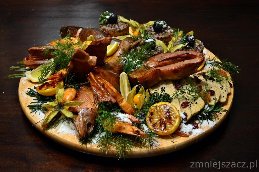 Deska świątecznych przysmaków