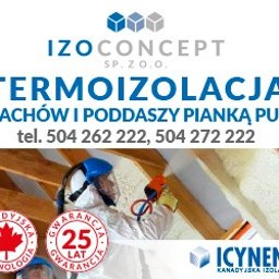 Izo Concept Sp. z o.o. - Ocieplenie Dachu Pianką Łódź