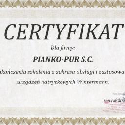 Certyfikat Wintermann 350PRO