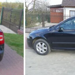 Projekty graficzne, oklejanie reklamy na samochodach - przykładowa praca dla Rescue z Czaplinka