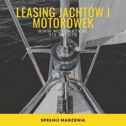 Leasing Jachtów i Łodzi, sprzętu wodnego