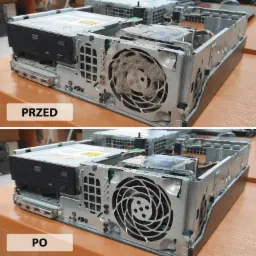 Czyszczenie z kurzu i brudu