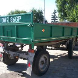przyczepa ciężarowa rolnicza Sanok D 47A