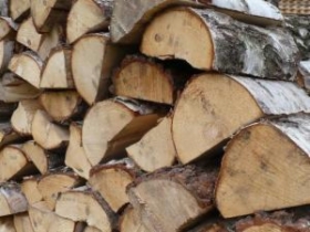 Drewno kominkowe połupane dł.40cm LIŚCIASTE