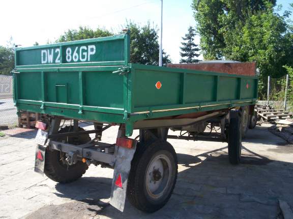 przyczepa ciężarowa rolnicza Sanok D 47A