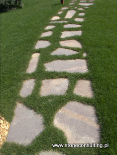 Płyty porfirowe poligonalne