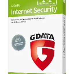 Pudełko G Data Internet Security 2+2, edycja specjalna, kompleksowa ochrona przed wirusami i hakerami dla Windows i Android, wersja 2019.