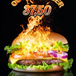 Projekt graficzny - Menu burger