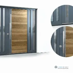 Drzwi wejściowe - wizualizacje produktów