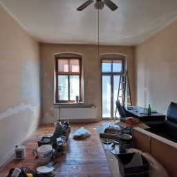 Rozpoczęcie prac remontowych mieszkania. 