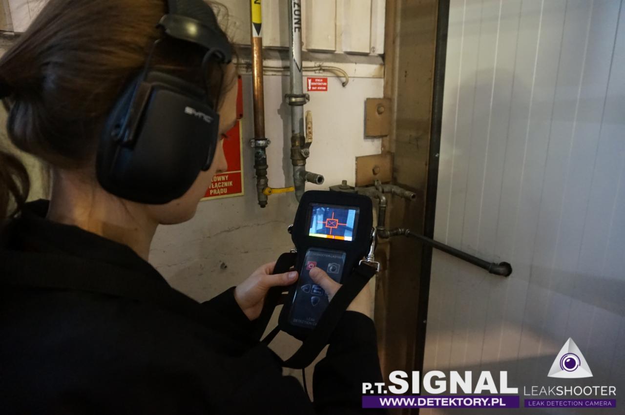 Ultradźwiękowy wykrywacz nieszczelności Leakshooter
