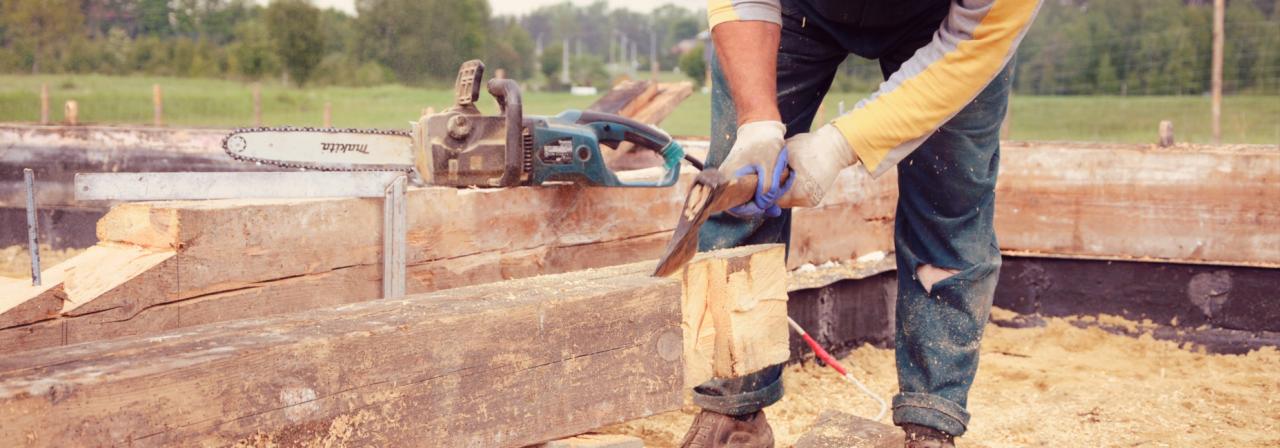 Domy z bali - przenosimy domy