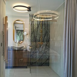 Stasiak WNĘTRZA - Apartament nad morzem, łazienka