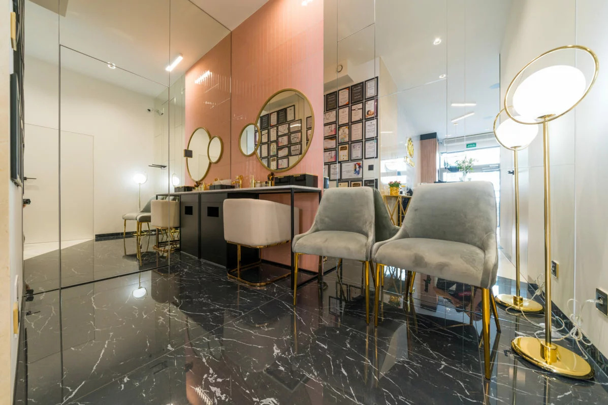 Salon makijażu permanentnego, gabinet kosmetyczny