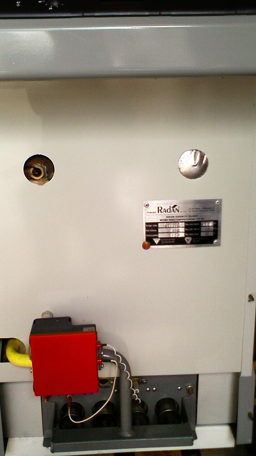 żeliwny kocioł gazowy Radan RA 22