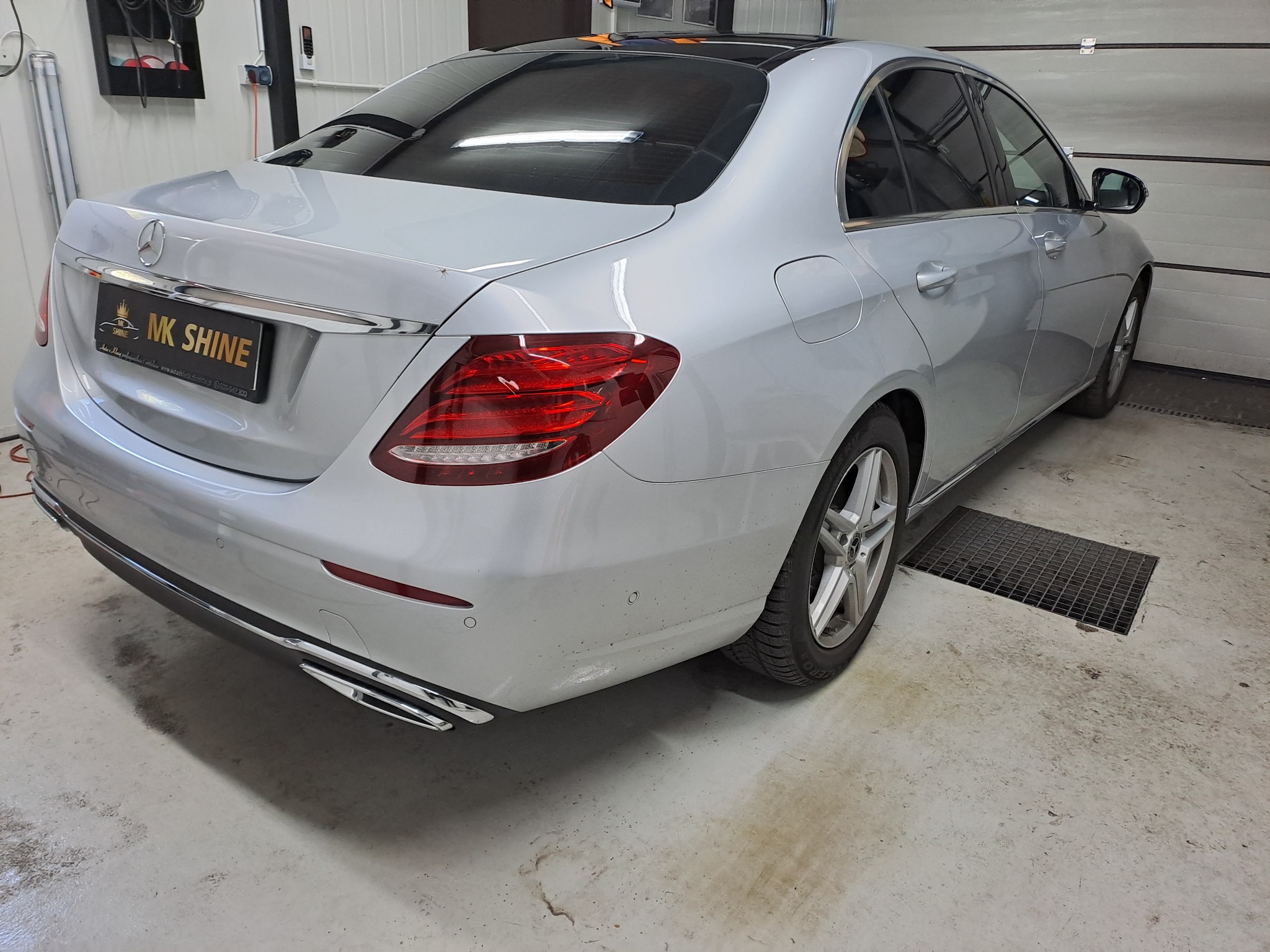 Mercedes W 212 Przyciemnienie szyb strefy tylnej