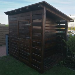 Budynek gospodarczy na narzędzia i rowery 