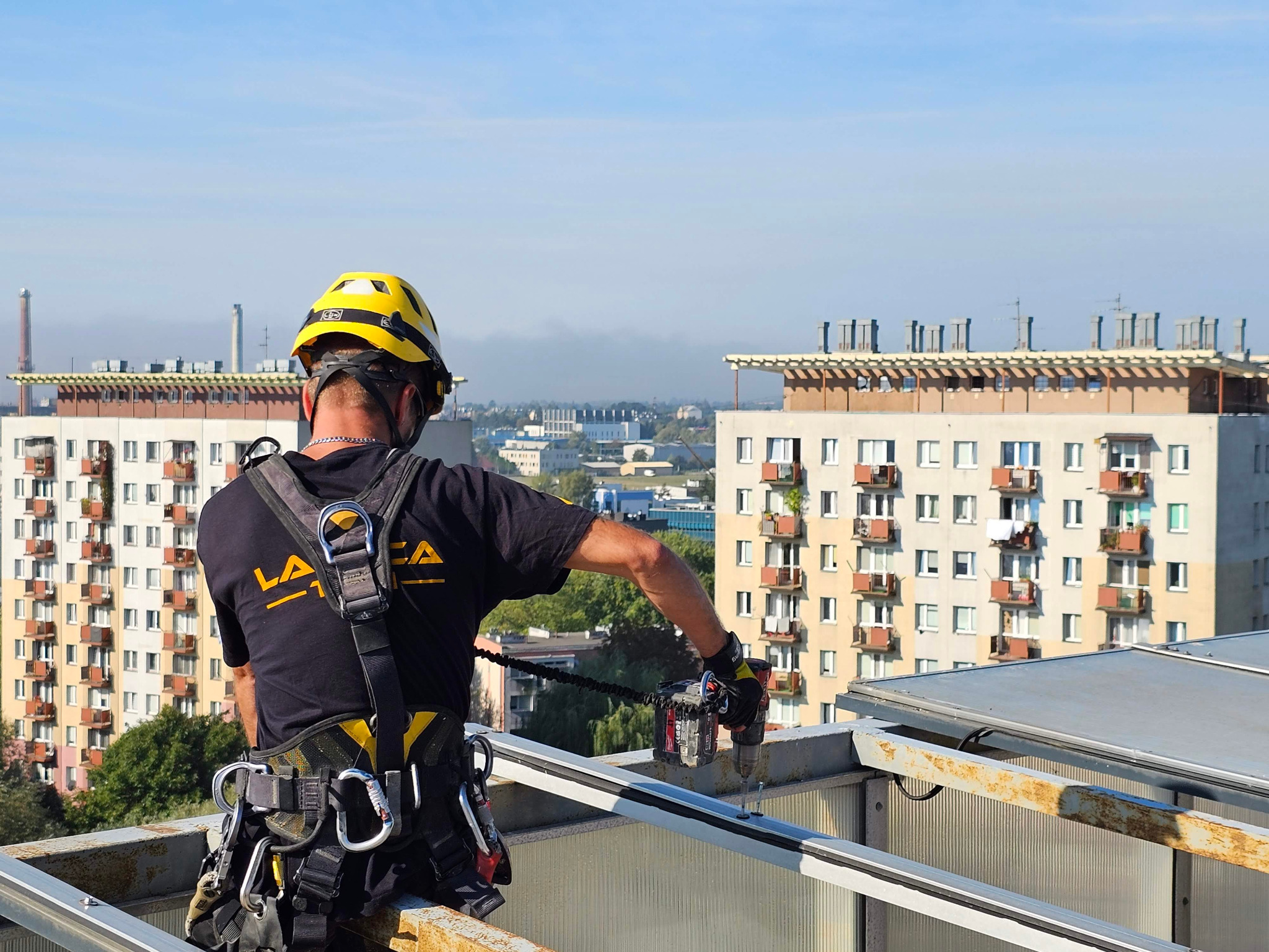 Usługi wysokościowe montaże