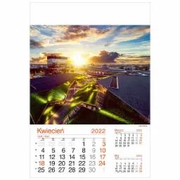 Kalendarze 13stonnicowe z nadrukiem na każdej stronie