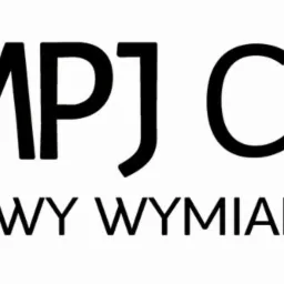 Logo firmy sprzątającej MPJ CLEAN z motywem motyla w kolorze fioletowym i hasłem 'Nowy wymiar czystości'.