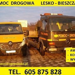 POMOC DROGOWA - ASSISTANCE - LESKO - BIESZCZADY - Transport Towarowy Lesko