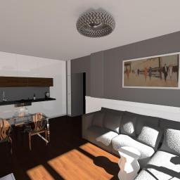 Projekt salonu w małym mieszkaniu