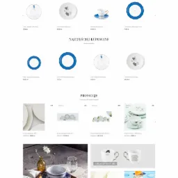 Sklep dla legendarnej fabryki porcelany 'Kristoff'.