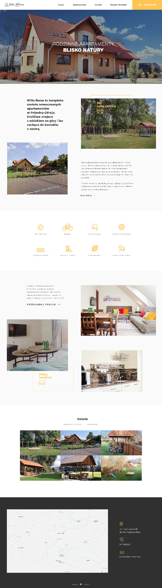 Strona 'Willi Bema' w Polanicy-Zdroju