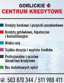 Gorlickie Centrum Kredytowe - Pożyczki bez BIK Gorlice