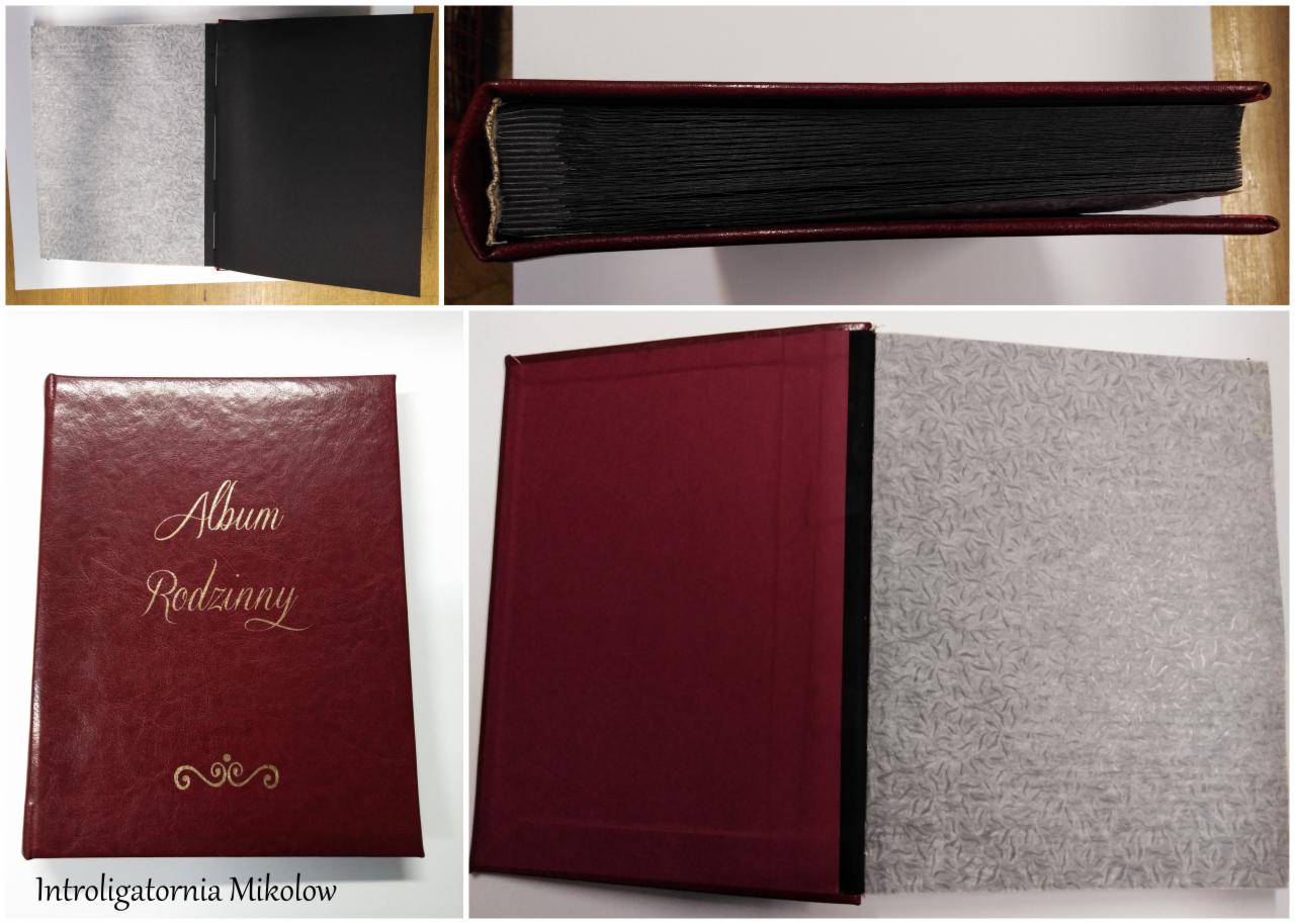 Album tradycyjny ręcznie szyty