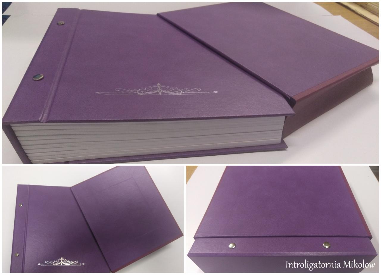 Album na śruby z futerałem