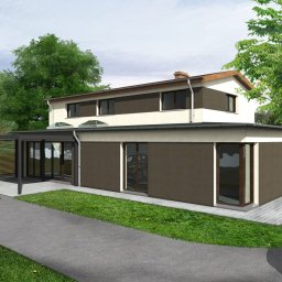Rozbudowa z przebudową domu w Pyrzycach