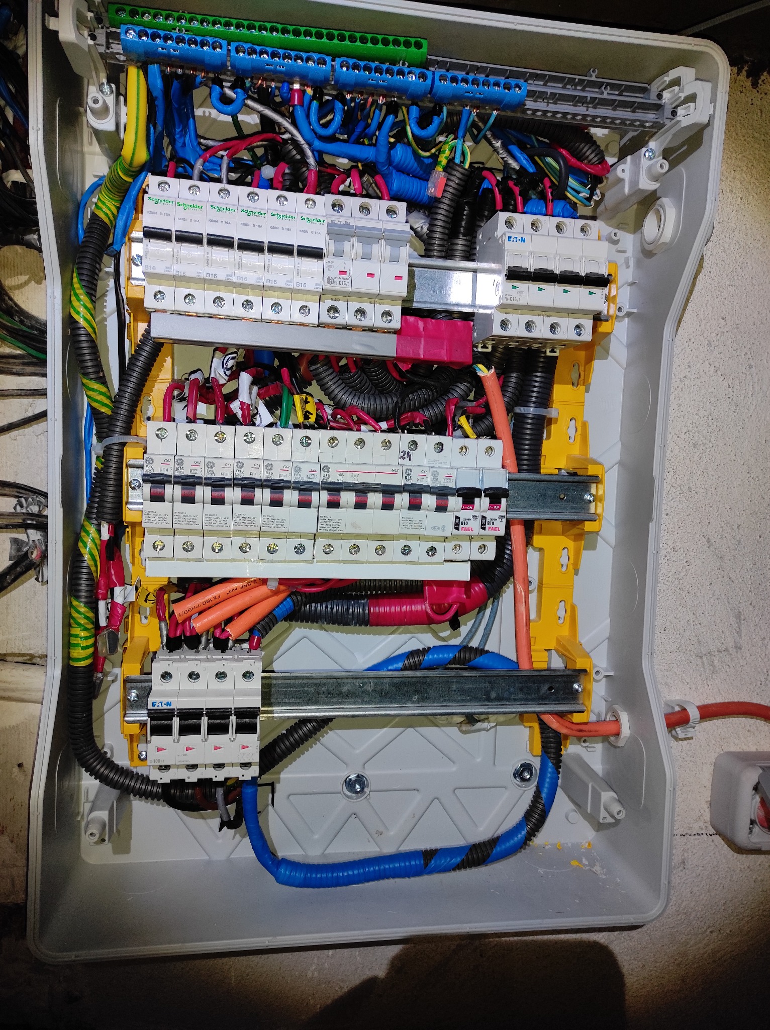 wymiana rozdzielnicy w lokalach przemysłowych