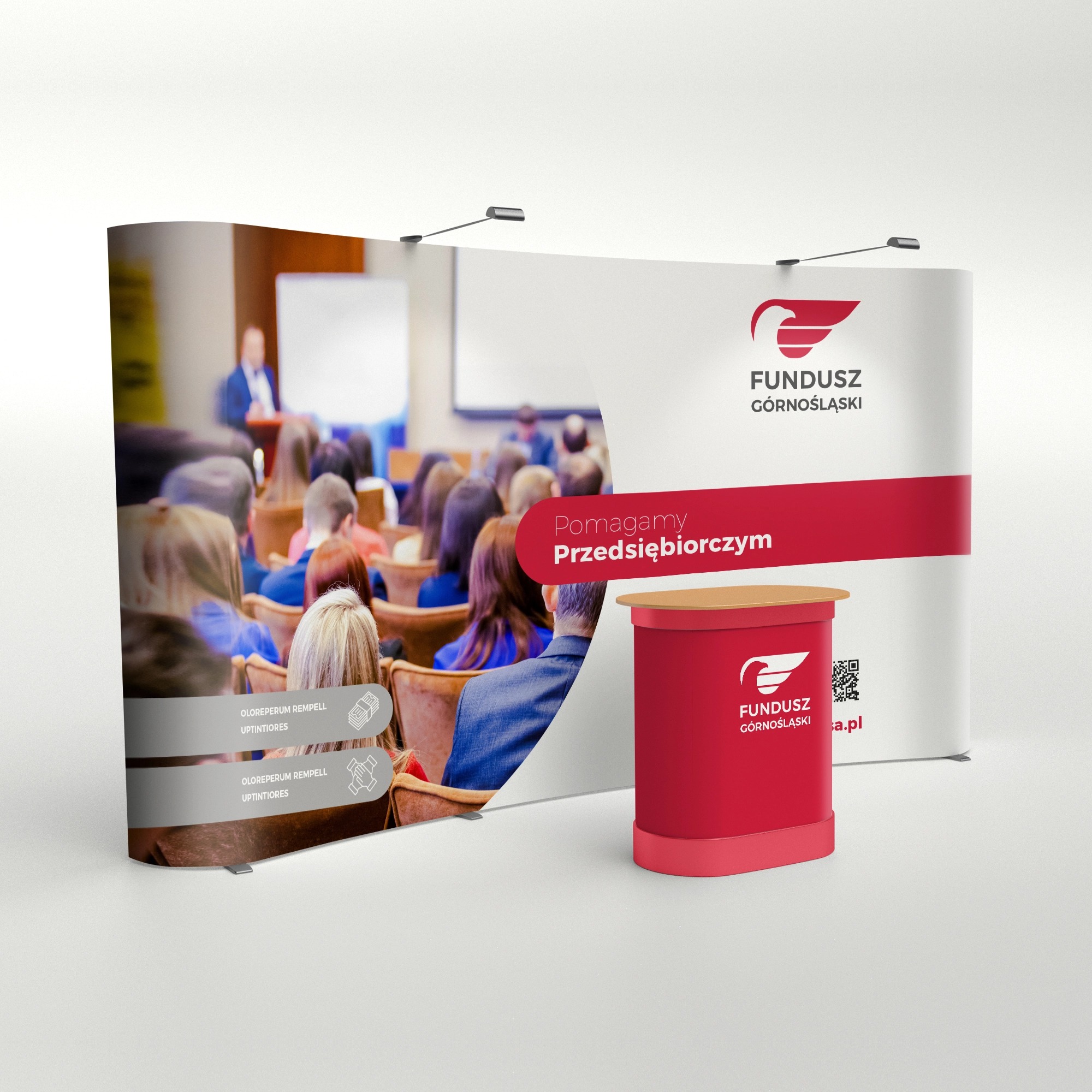 Projektowanie materiałów na targi