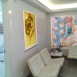 Aranżacja recepcji w Centrum Chirurgii Plastycznej, Warszawa