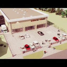 Projekt galerii handlowej w Skierniewicach.