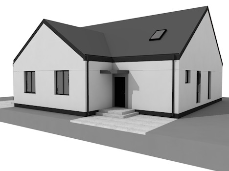 Projekt wielobranżowy osiedla domów jednorodzinnych dwulokalowych