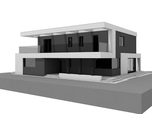 Projekt wielobranżowy budynku mieszkalnego jednorodzinnego