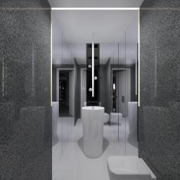 dom jednorodzinny łazienka dla gości